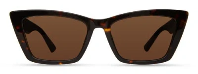 Derek Lam 10 Crosby Shay Sunglasses In Tortoise
