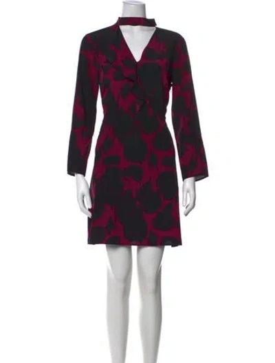 Pre-owned Derek Lam 10 Crosby Silk Mini Dress In Pink