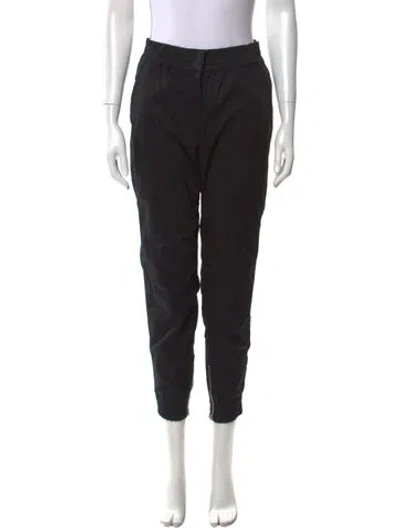 Pre-owned Derek Lam 10 Crosby Skinny Leg Pants In Black