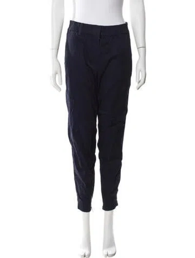 Pre-owned Derek Lam 10 Crosby Skinny Leg Pants In Blue
