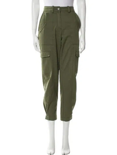 Pre-owned Derek Lam 10 Crosby Skinny Leg Pants In Green