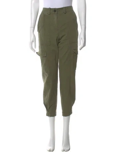 Pre-owned Derek Lam 10 Crosby Skinny Leg Pants In Green