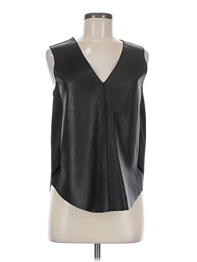 Pre-owned Derek Lam 10 Crosby Sleeveless Blouse In Black