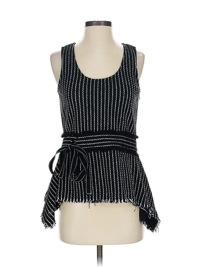 Derek Lam 10 Crosby Sleeveless Blouse In Blue