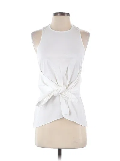Pre-owned Derek Lam 10 Crosby Sleeveless Blouse In White