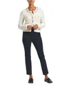 Derek Lam 10 Crosby Crosby Slim Fit Crop Pants In Black