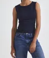 Derek Lam 10 Crosby Sophia Top In Night Sky In Blue