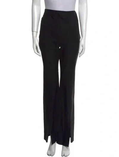 Pre-owned Derek Lam 10 Crosby Straight Leg Pants In Black