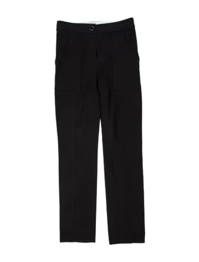 Pre-owned Derek Lam 10 Crosby Straight Leg Pants In Black