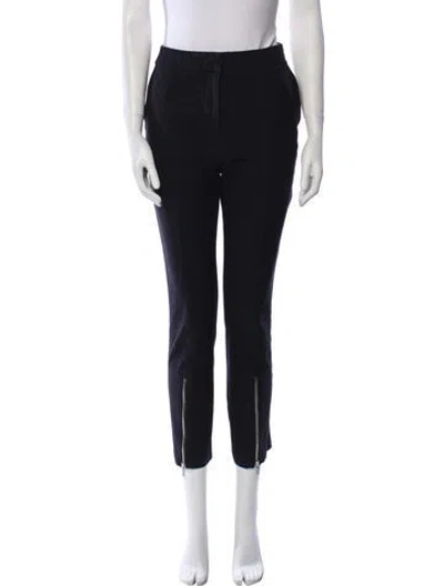 Pre-owned Derek Lam 10 Crosby Straight Leg Pants In Blue