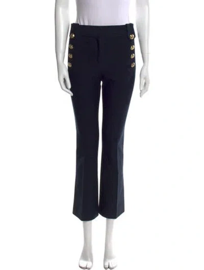 Pre-owned Derek Lam 10 Crosby Straight Leg Pants In Blue