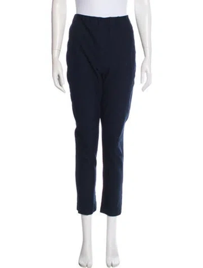 Pre-owned Derek Lam 10 Crosby Straight Leg Pants In Blue