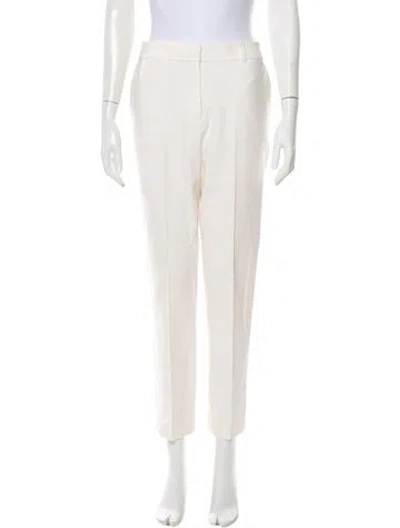 Pre-owned Derek Lam 10 Crosby Straight Leg Pants In Gray