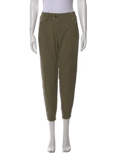 Pre-owned Derek Lam 10 Crosby Straight Leg Pants In Green