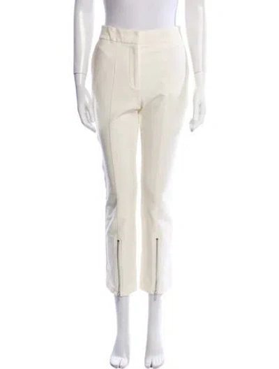 Pre-owned Derek Lam 10 Crosby Straight Leg Pants In Neutral