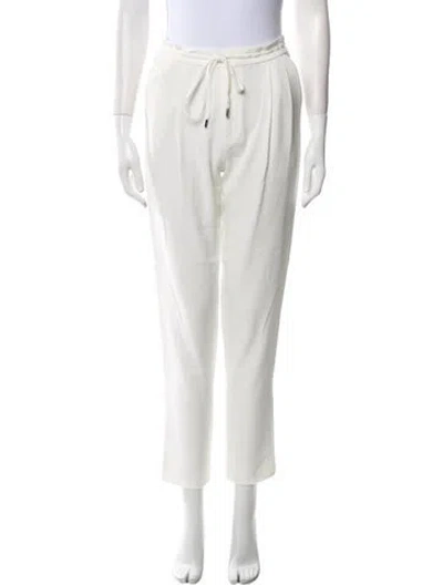 Pre-owned Derek Lam 10 Crosby Straight Leg Pants In Neutral