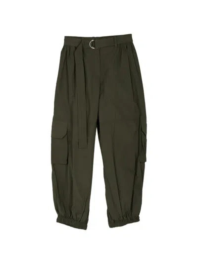 Derek Lam 10 Crosby Tamsin Balloon Cargo Pants In Green