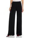 Derek Lam 10 Crosby Tempest Wide Leg Knit Trouser In Black