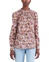 Derek Lam 10 Crosby Tessa Long Sleeve Cotton Top