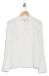 Derek Lam 10 Crosby Tiffany Front Pleat Shirt In Blanc De Blanc