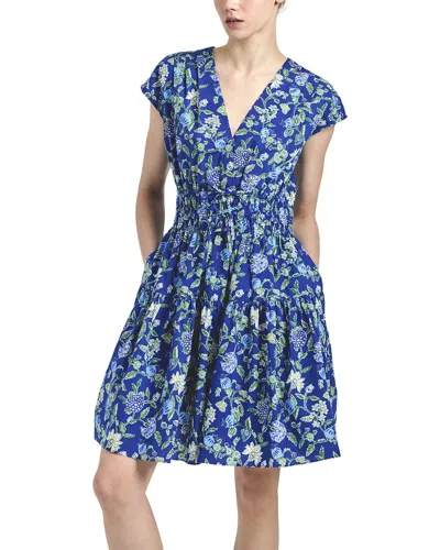 Derek Lam 10 Crosby Tora Dress In Blue