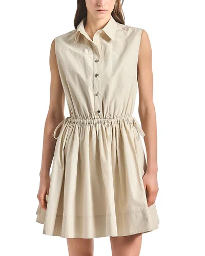 Derek Lam 10 Crosby Tristan Dress In Neutral