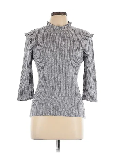 Pre-owned Derek Lam 10 Crosby Turtleneck Sweater In Gray