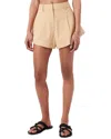 Derek Lam 10 Crosby Vadella A-line Linen-blend Short