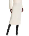 Derek Lam 10 Crosby Valentin Cable Knit Skirt In Blanc De Blanc