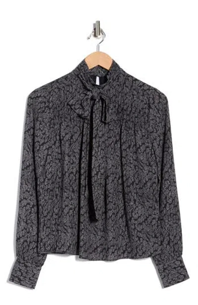 Derek Lam 10 Crosby Valentine Neck Tie Blouse In White