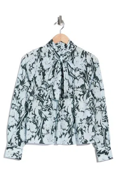 Derek Lam 10 Crosby Valentine Tie Neck Cotton Shirt