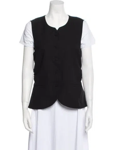 Pre-owned Derek Lam 10 Crosby Vest W/ Tags In Black