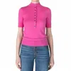 Derek Lam 10 Crosby Violette Mock-neck Cashmere Sweater In Multi