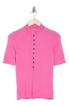 Derek Lam 10 Crosby Violette Mock-neck Cashmere Sweater In Macron