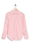 Derek Lam 10 Crosby Wesley Button-up Shirt In Light Pink