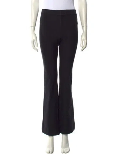 Pre-owned Derek Lam 10 Crosby Wide Leg Pants In Black