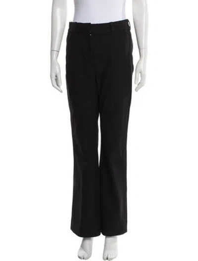 Pre-owned Derek Lam 10 Crosby Wide Leg Pants In Black