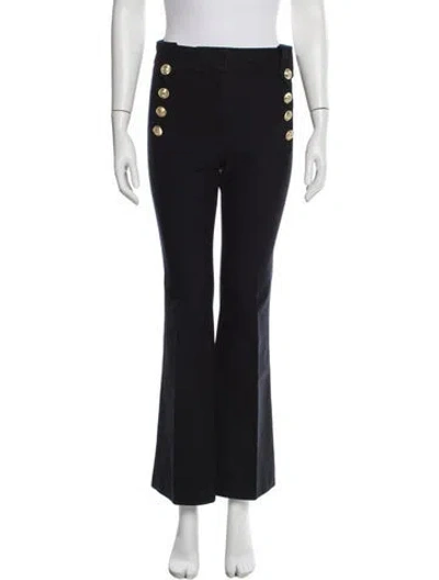 Pre-owned Derek Lam 10 Crosby Wide Leg Pants In Blue
