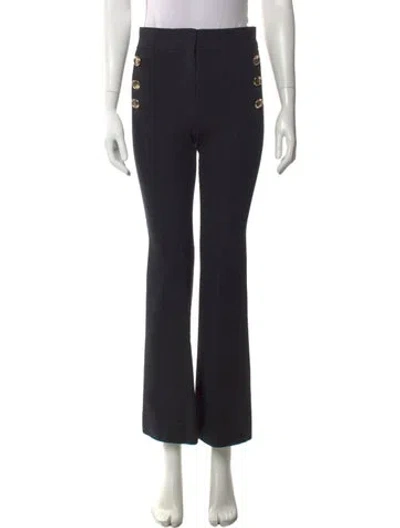 Pre-owned Derek Lam 10 Crosby Wide Leg Pants In Blue
