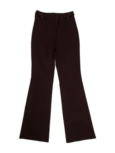 Pre-owned Derek Lam 10 Crosby Wide Leg Pants In Brown