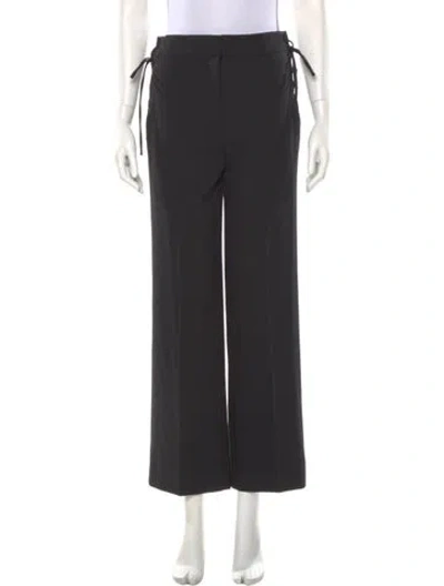 Pre-owned Derek Lam 10 Crosby Wide Leg Pants In Gray