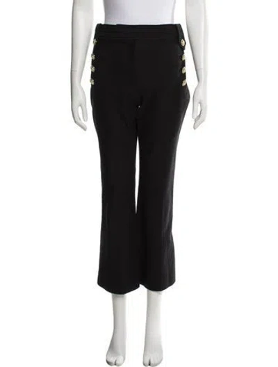 Pre-owned Derek Lam 10 Crosby Wide Leg Pants In Gray