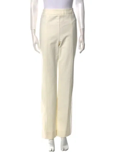 Pre-owned Derek Lam 10 Crosby Wide Leg Pants In Neutral