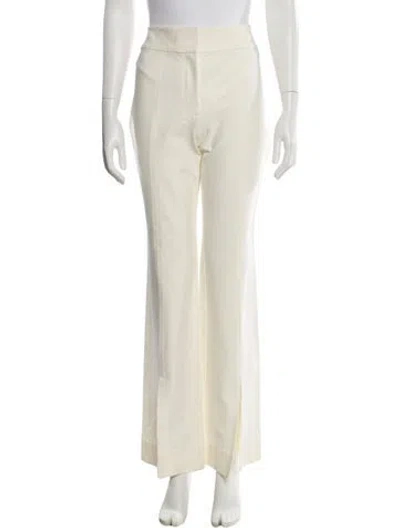 Pre-owned Derek Lam 10 Crosby Wide Leg Pants In Neutral