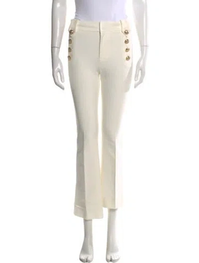 Pre-owned Derek Lam 10 Crosby Wide Leg Pants In Neutral