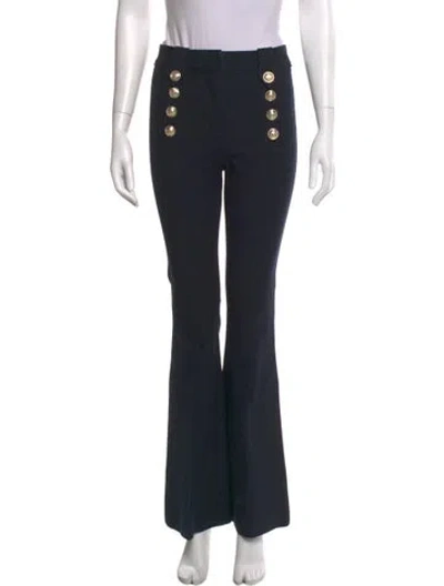 Pre-owned Derek Lam 10 Crosby Wide Leg Pants In Red