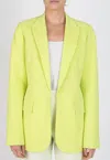 Derek Lam 10 Crosby Wilson Relaxed Jacket In Yellow In Yellow