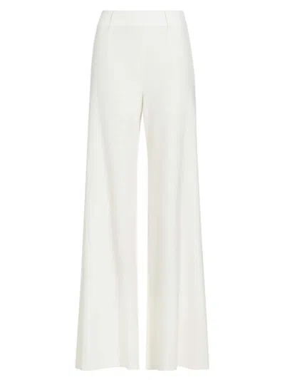 Derek Lam 10 Crosby Women's Deborah High-rise Wide-leg Pants In Off White