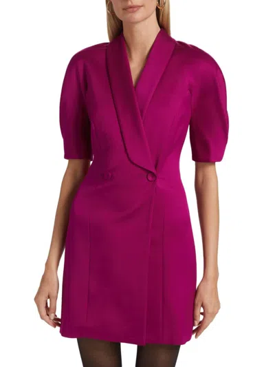 Derek Lam 10 Crosby Women's Desiree Elbow-sleeve Jacket Dress In Pink