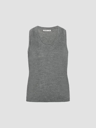 Derek Lam 10 Crosby Women's Grayson Mercerized Wool-cashmere Knit Tank
